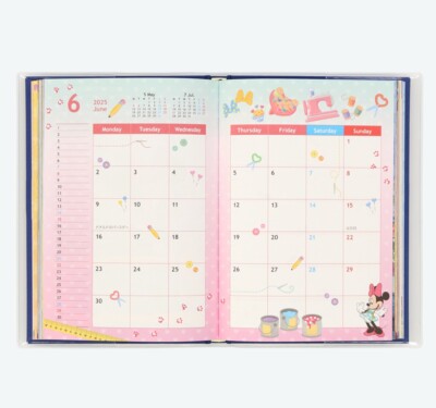 Pre-Order Tokyo Disney Resort 2025 Schedule Book Mickey & Friends
