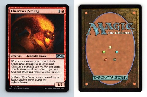 Chandra's Pyreling #138/274 MTG Core 2021 Uncommon TCG Card - 第 1/1 張圖片