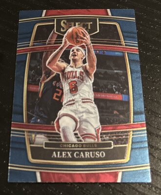 2021-22 Panini Select Alex Caruso Retail Blue 