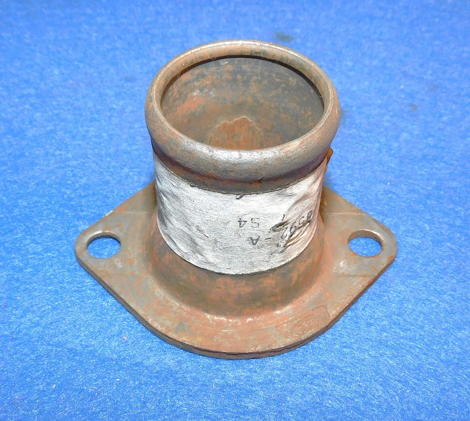 70-73 Mustang Cougar NOS 351C Boss CJ TERMOSTATO CARCASA CONEXIÓN SALIDA AGUA Foto 3 de 4