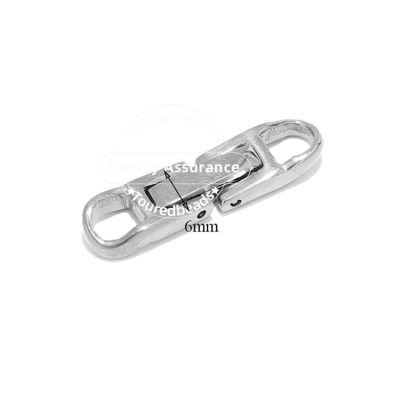 2pcs Stainless Steel Buckle Clasp Necklace Bracelet Chain Clasps Connectors eBay