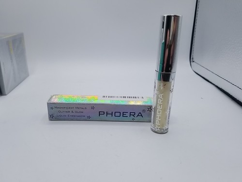 Phoera, Liquid Eyeshadow, Magnificient Metals, Glitter & Glow #101 Cream