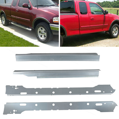 F150 Inner Rocker Panel Outer & Inner Rocker Panels Kit Fit For 1999-2003 Ford F150 EXTENDED ...