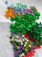 LEGO-NEW-#3260/24866/24855-SPRING GARDEN-50 STEMS/50LEAVES/220FLOWERS-320 PIECES