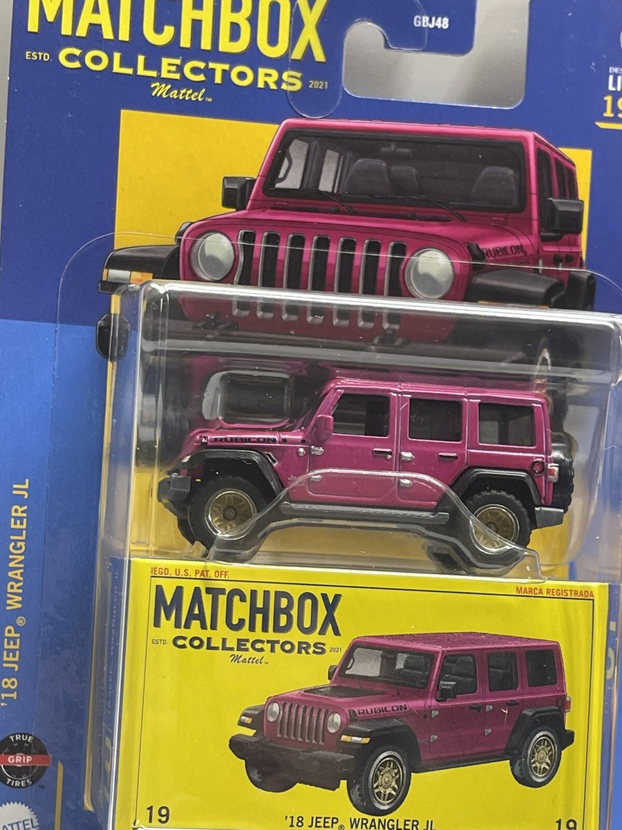 MATCHBOX COLLECTORS'18 JEEP WRANGLER JL 19/20 | eBay