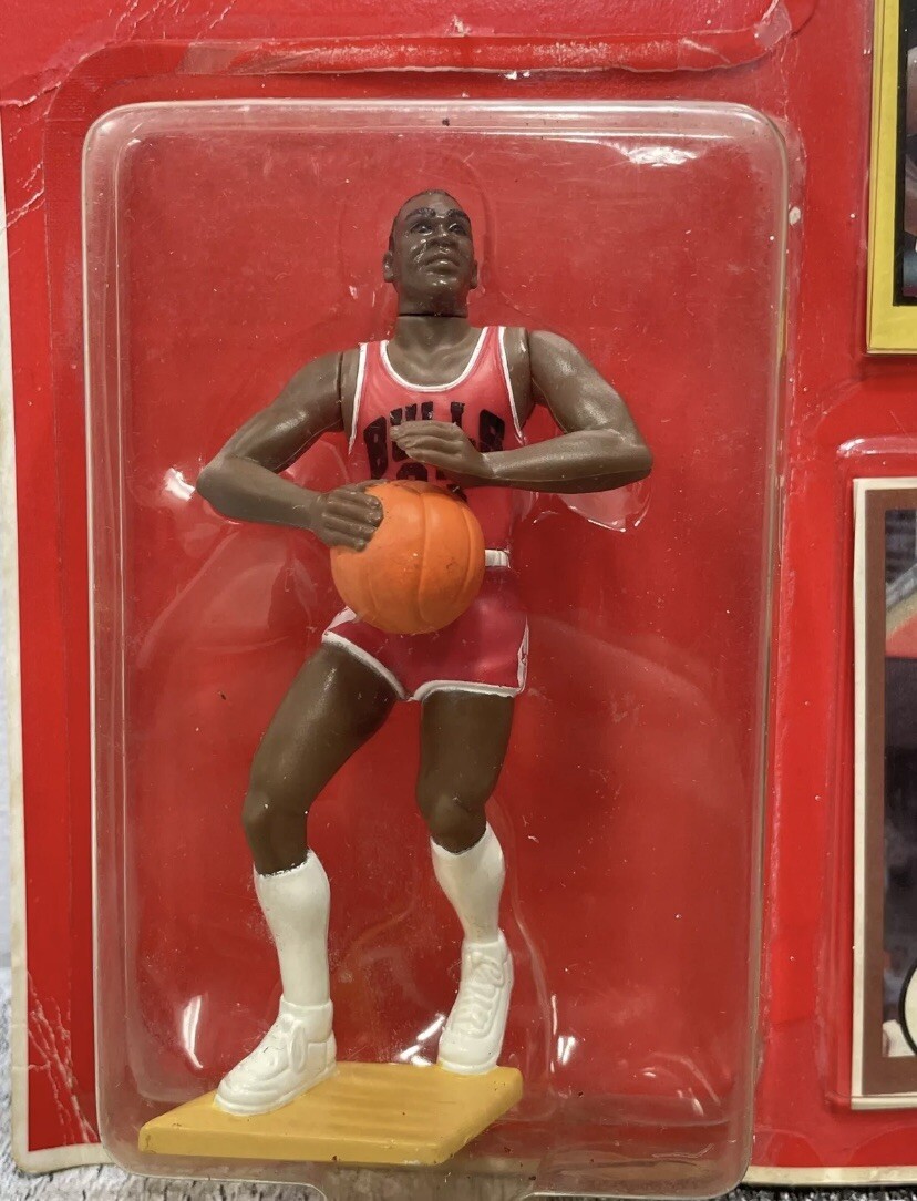 激レア！90s Michael Jordanスタチューフィギュア 1990 Micheal Jordan action figure Starting Line Up Rookie