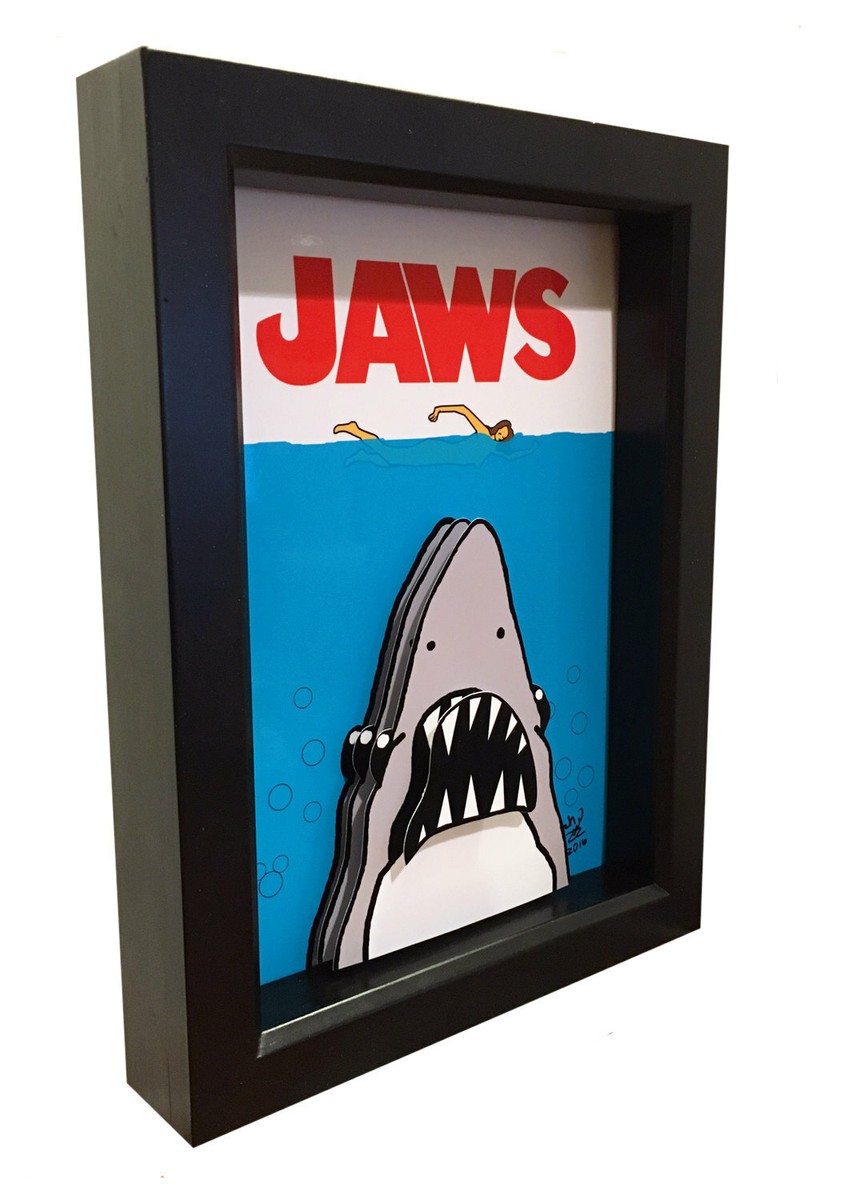 SF・ファンタジー・ホラー JAWS MOVIE POSTER 3D Jaws 3D Theatrical Poster - One Sheet | Vice Press