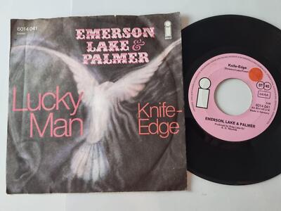 7'' Single Emerson, Lake & Palmer - Lucky man Vinyl Germany