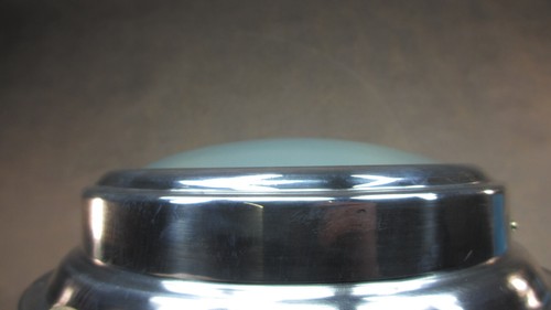 IKA Art Deco Lampe 1940 Antike Wandleuchte Wandlampe Flache Alu Flurleuchte - 第 6/14 張圖片
