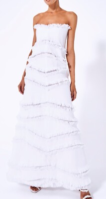chinese dress ladies Alexis Prague Dress Ivory / S main image 1