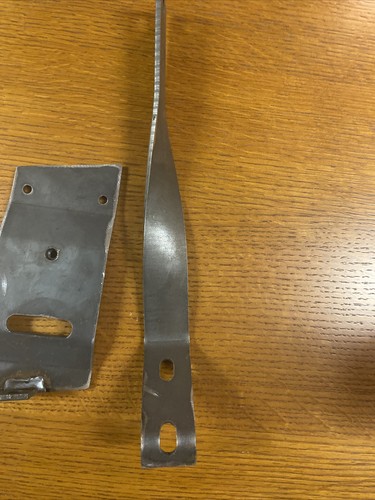 JOHN DEERE 49,37A,37 SNOWBLOWER CHUTE CONTROL ATTACHING BRACKET AND ARM,318,212 - Picture 12 of 15