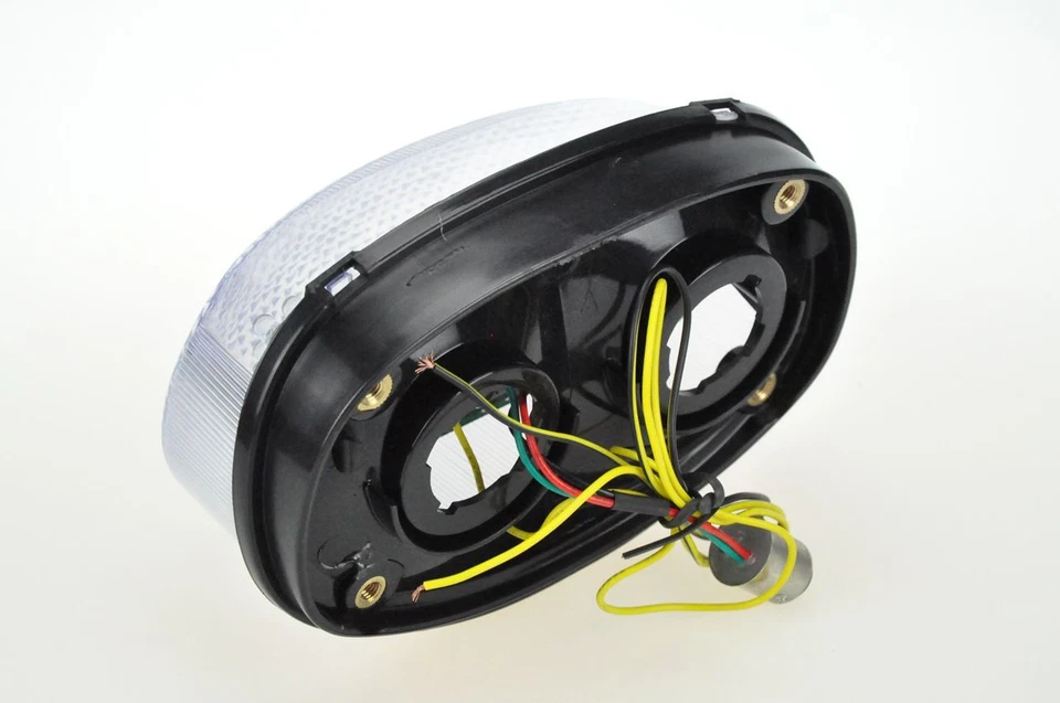 Luz trasera LED señal de giro apta para Triumph 955i TT600 Sprint velocidad triple/cuatro transparente Foto 4 de 4