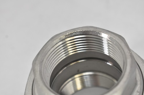 Stainless Steel Threaded Union Fitting 1-1/2" NPT Class 150 SP114 OF204 - Picture 3 of 6