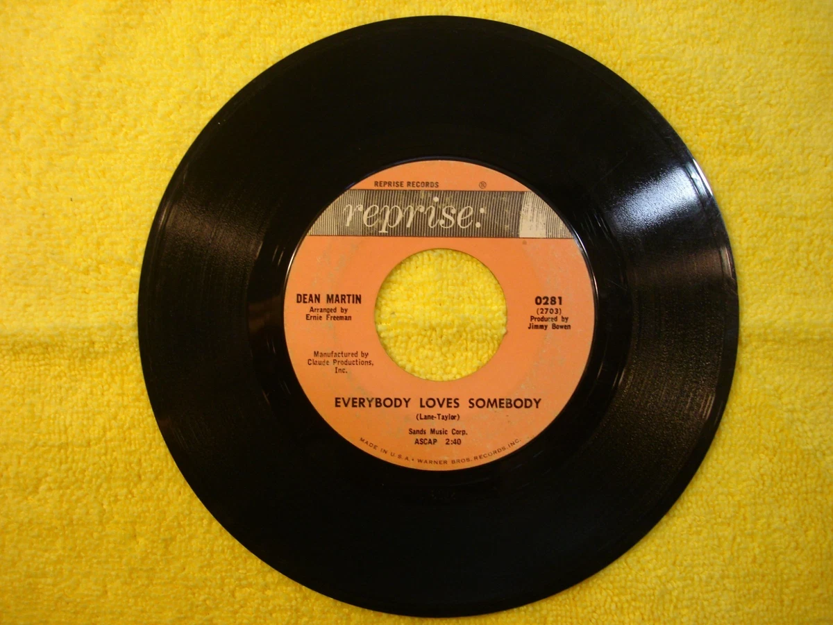 DEAN MARTIN ＆ 二枚 45RPM Dean Martin 45 RPM Speed Vinyl Records for sale | eBay 洋楽