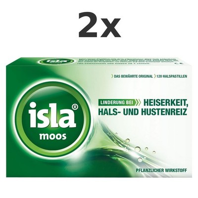 2x Isla Moos Pastillen 120 St - PZN 16958308
