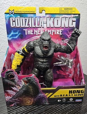 Playmates Toys Godzilla x Kong Kong with B.E.A.S.T. Glove Action Figure