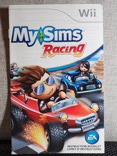 MySims Racing Instruction Booklet - Manual Only - Nintendo Wii