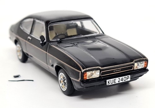 Vanguards 1/43 Ford Capri Mk2 3.0 GTS JPS schwarz gold (TLC) Diecast Modellauto
