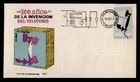 DR WHO 1976 MEXICO FDC TELEPHONE ANIV CACHET AIRMAIL $1.60 w31846