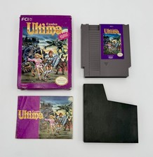 Ultima: Exodus (Nintendo NES) Complete W/ Manual - Tested - Authentic