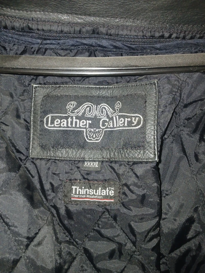 Chaqueta de montar Leather Gallery para hombre Foto 3 de 3