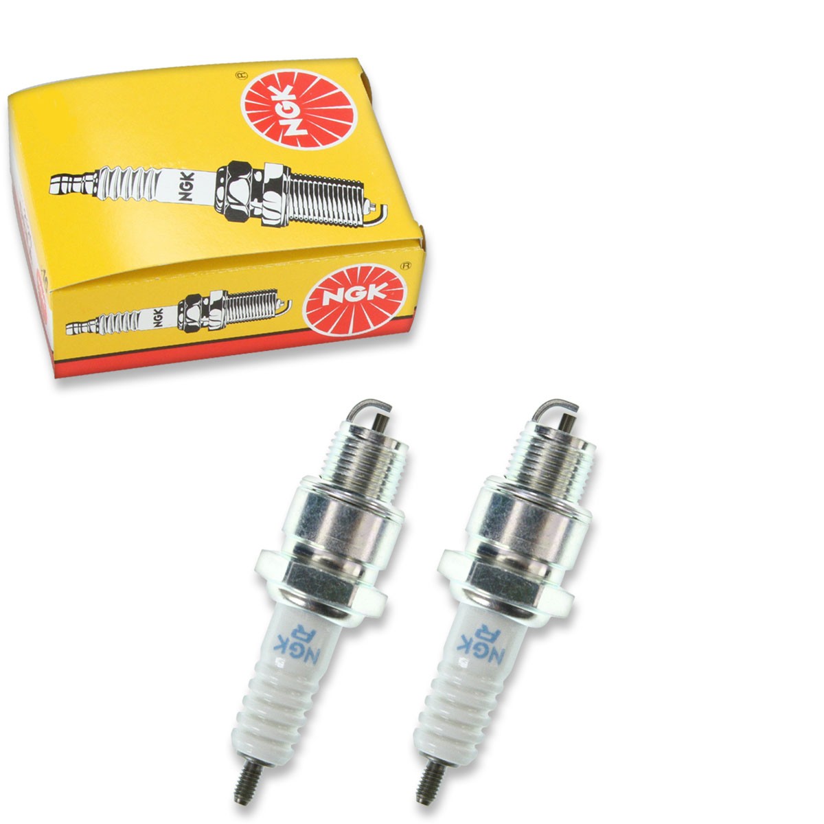 2 pc NGK 5539 BR8HSA Standard Spark Plugs for W24FR-L E3.32 98076-5871G-01 oi