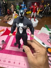 Mezco one 12 custom venom suit for adam toys body