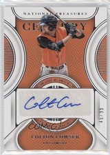 2022 Panini National Treasures Century Signatures 46/99 Colton Cowser Auto 0a6