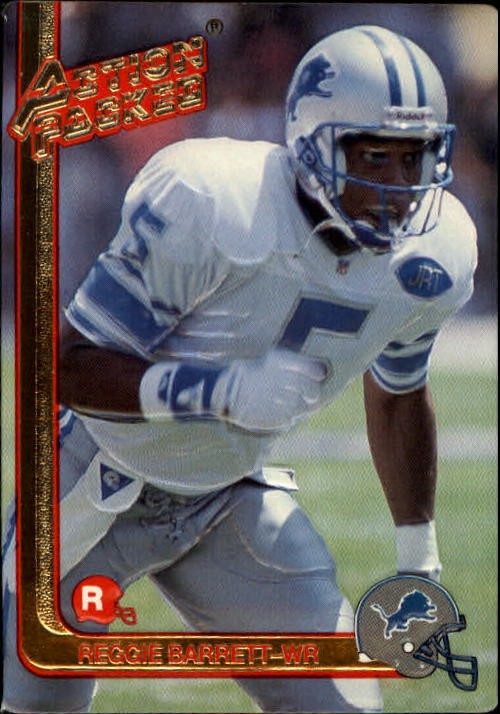 1991 Action Packed Rookie Update #24 Reggie Barrett - FB