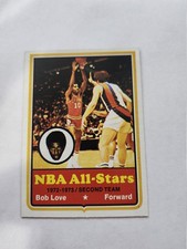 1973 Topps Bob Love Forward #60 Chicago Bulls Basketball Card NBA Base Card