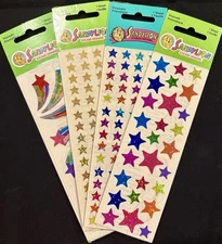 Vintage Sandylion Prismatic Stars Stickers YOU CHOOSE