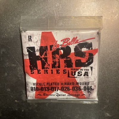 La Bella HRS-R Nickel Plated Hand Wound Electric Guitar Strings 10-46
