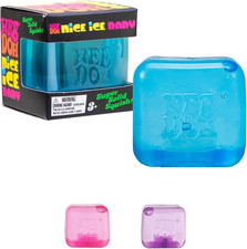 NeeDoh Nice Ice Baby Sensory Squeeze Toy Super Solid Squish 1.25" Pack 1