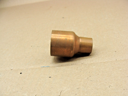 1" X 1/2" COPPER REDUCER SWEAT FITTING  LOT OF 2