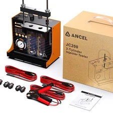 ANCEL JC200 Automotive Fuel Injection Volume Detection Tester 2-Cylinder Machine