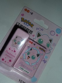 Jigglypuff Pokemon mini stapler & staples set desk supply cute pink NEW!