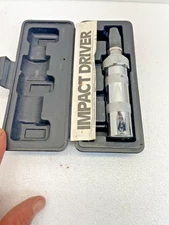 GREAT NECK HAND IMPACT DRIVER SET CR VAN 3/8'' DRIVE 8MM HEX W 4 DRIVERS