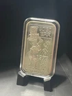 Vintage 1 Oz. .999 Fine Silver Art Bar "Go Go Bar"     1973