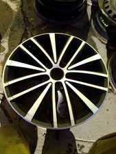 Wheel 5x112mm 17x7-12 Alloy 15 Spoke With Black Inlay Fits 12-13 Jetta 481373 Wheel 5x112mm 17x7-12 Alloy 15 Spoke With Black Inlay Fits 12-13 Jetta 481373