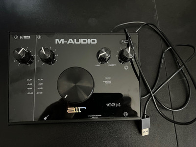 M-Audio AIR 192|4 USB Audio Interface 2 in 2 Out USB audio I/O With 1 MIC Input.