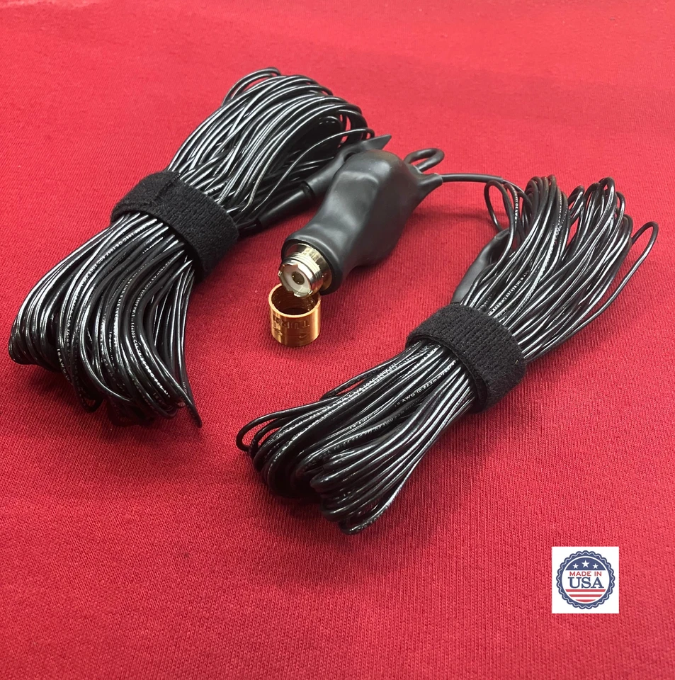 80-6M 100W HF Off-Center Fed Dipole Antenna for Ham Radio - Free Shipping N9SAB - Image 2 of 4