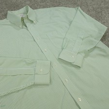 Brooks Brother Dress Shirt Mens 16 34 Button Down Madison Fit Non Iron Supima