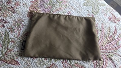 Hartmann Zippered Toiletry Bag - Plastic Lined Nylon Accessory Pouch Vintage