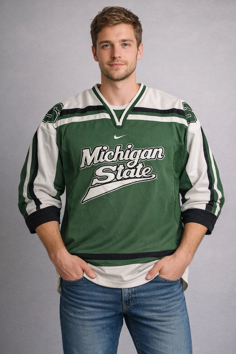 MICHIGAN STATE ゲームジャージ Michigan State Spartans Green NCAA Jerseys for sale | eBay