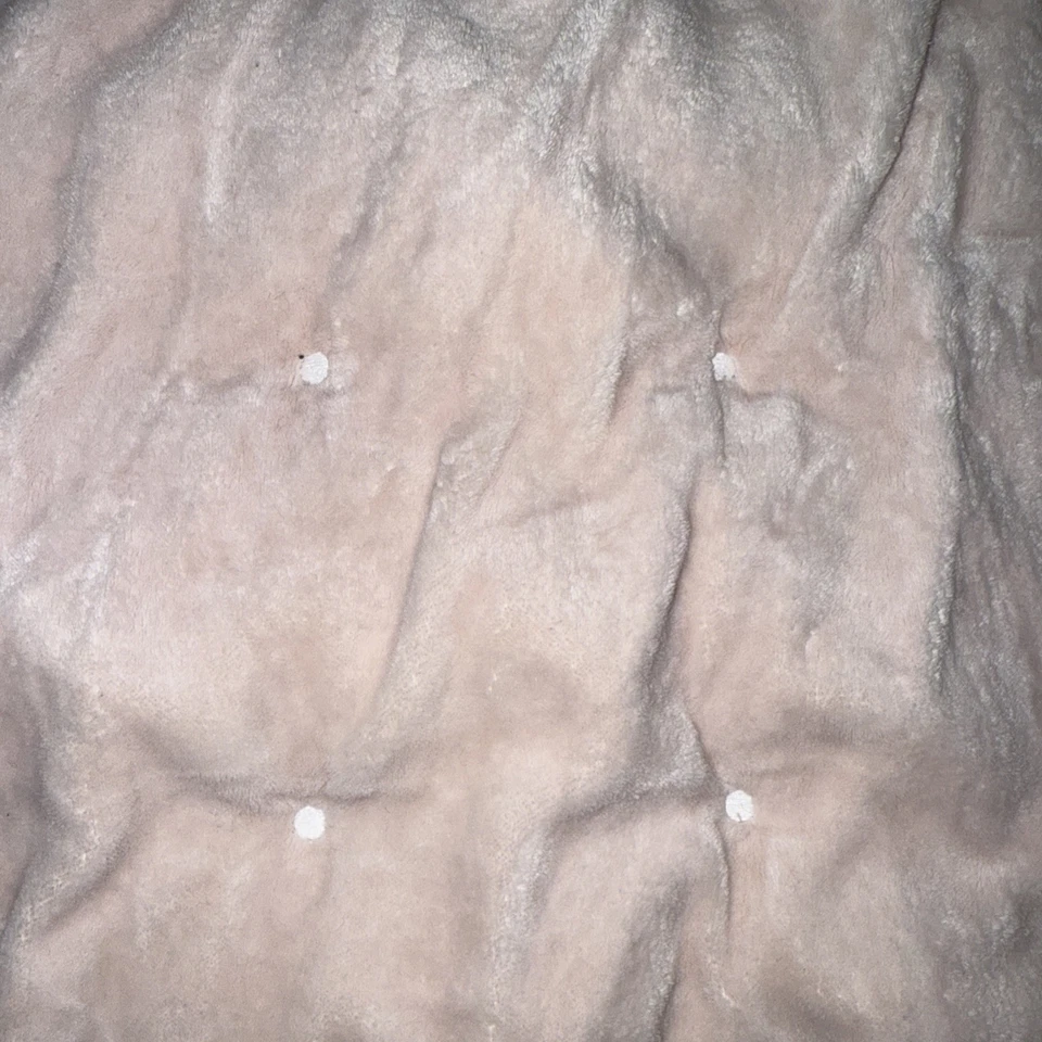 Стеганое бархатное одеяло для детской кроватки ребенка ясельного возраста Restoration Hardware розовое 40x50 - Изображение 4 из 4