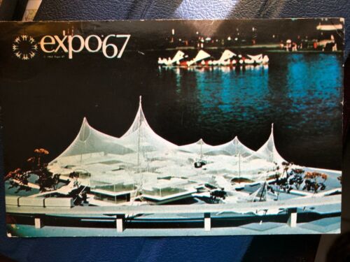 Stamped Post Card Expo67 World's Fair Montreal Canada - Photo 1 sur 12