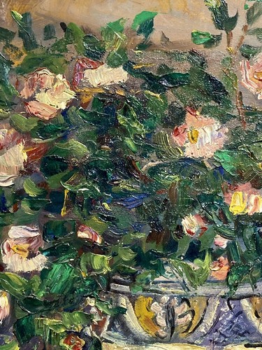 Original Impressionism Still Life Floral Oil Painting on Board Signed - Picture 7 of 10