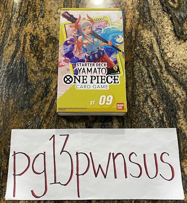 one piece tcg: yamato starter deck One Piece Card Game Official Starter Deck