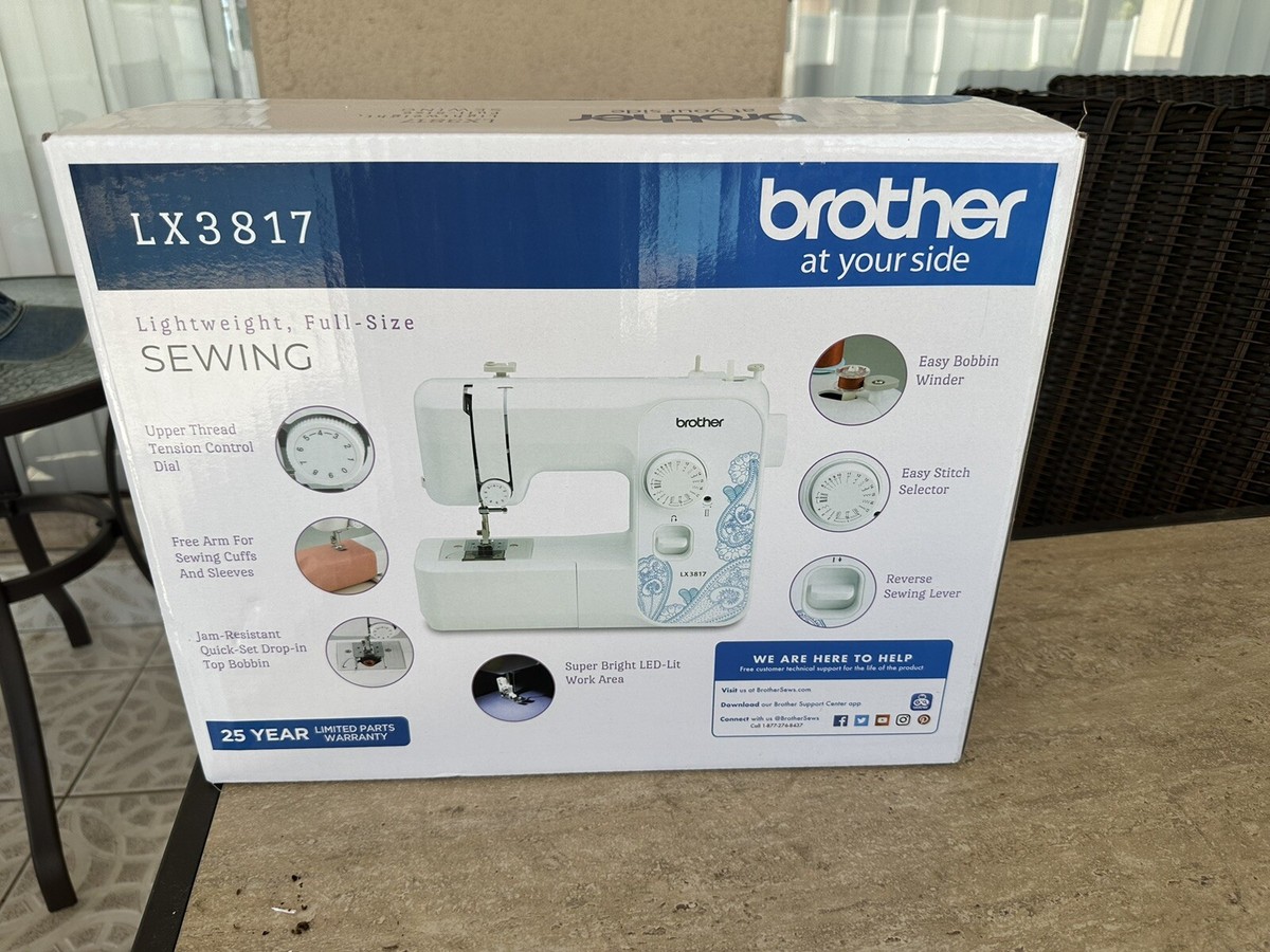 Brother LX3817 17-Stitch Full-size Sewing Machine (LX3817)