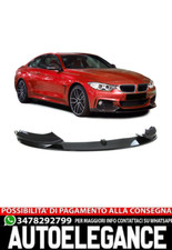 Front Spoilerlippe Ansatz Stoßstange Sport Optik Carbon Look passend für BMW F32